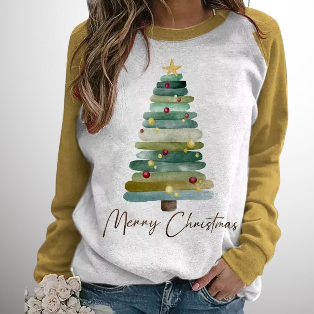 Candy | Julesweater i let og åndbar strik