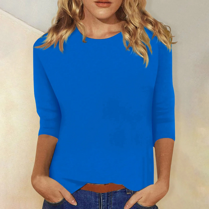 Elegant Casual Stilfuld Langærmet Top