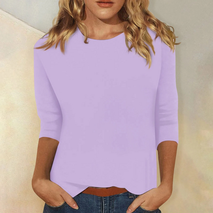 Elegant Casual Stilfuld Langærmet Top