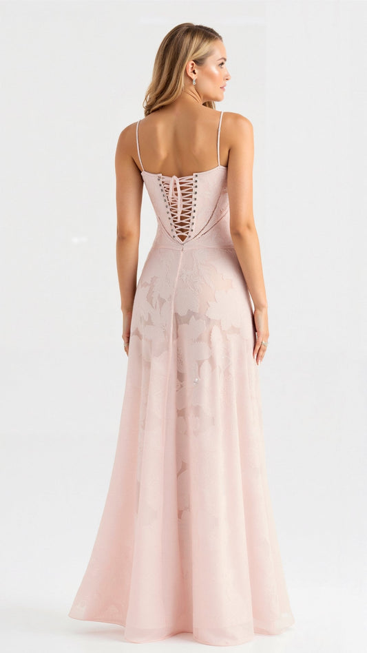 Dame Bustier Maxi Kjole til Bryllupsgæst