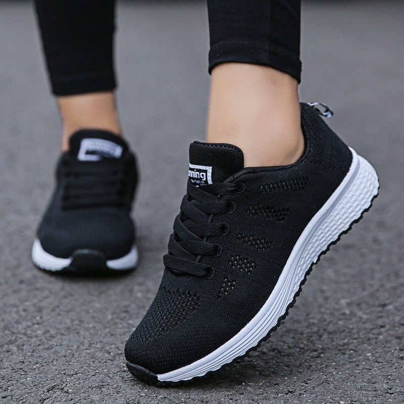 Komfortable Letvægts Sneakers Stilfulde Behagelige