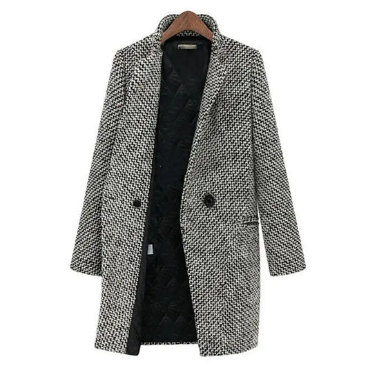 Behagelig Stilfuld Elegant Lang Frakke