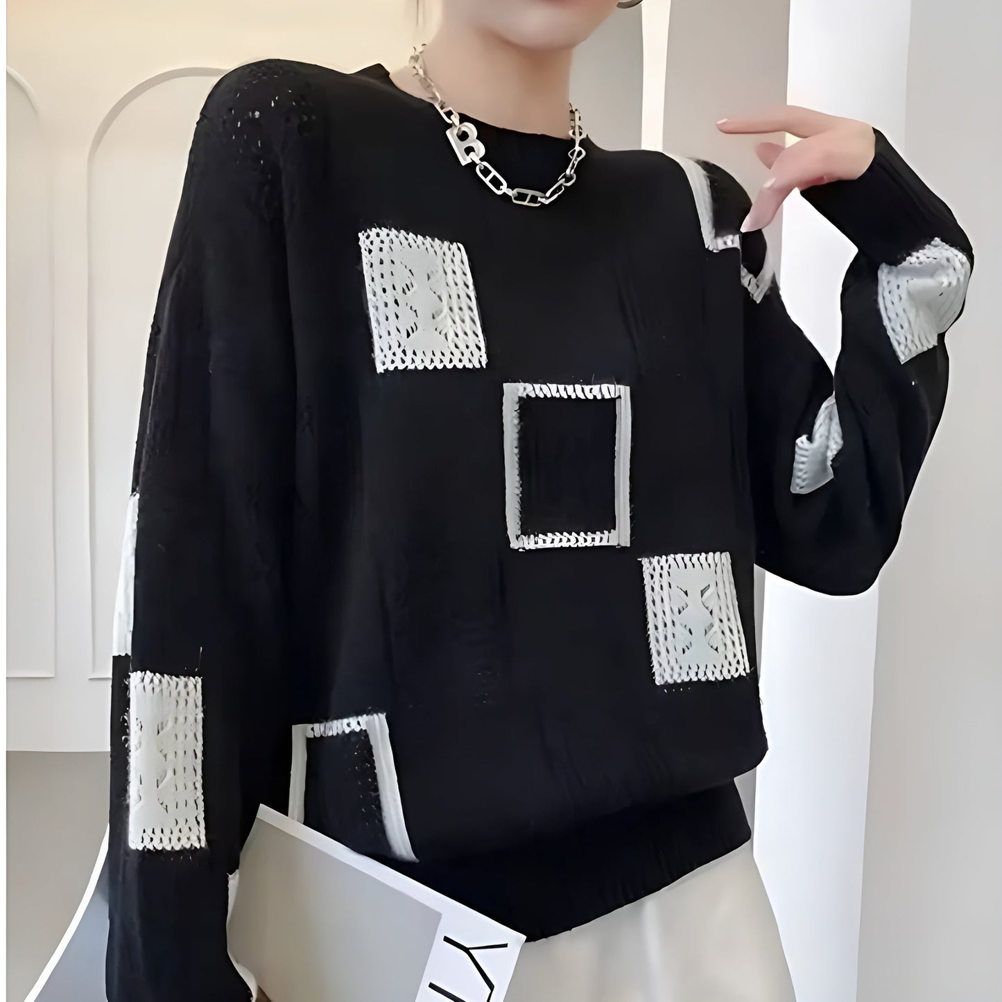 Dame Forårs Casual Relaxed Fit Top