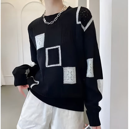 Dame Forårs Casual Relaxed Fit Top