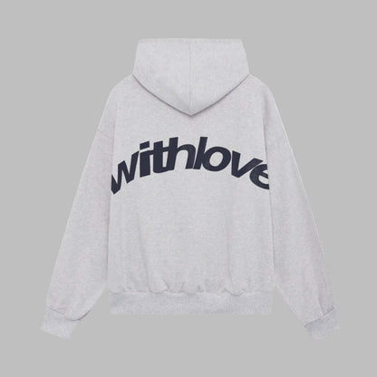 Maja | Helårs hoodie med kapuchon, løs pasform og åndbar varme