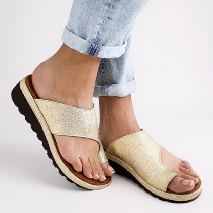 Dame Sommer Ortopædiske Tå Split Sandaler