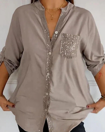 Elaine™ - Schickes Glamour-Top