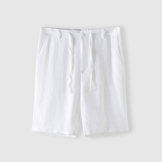 Komfortable Højkvalitets Let Linned Shorts
