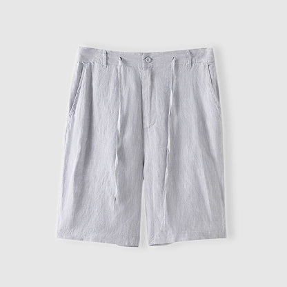 Komfortable Højkvalitets Let Linned Shorts