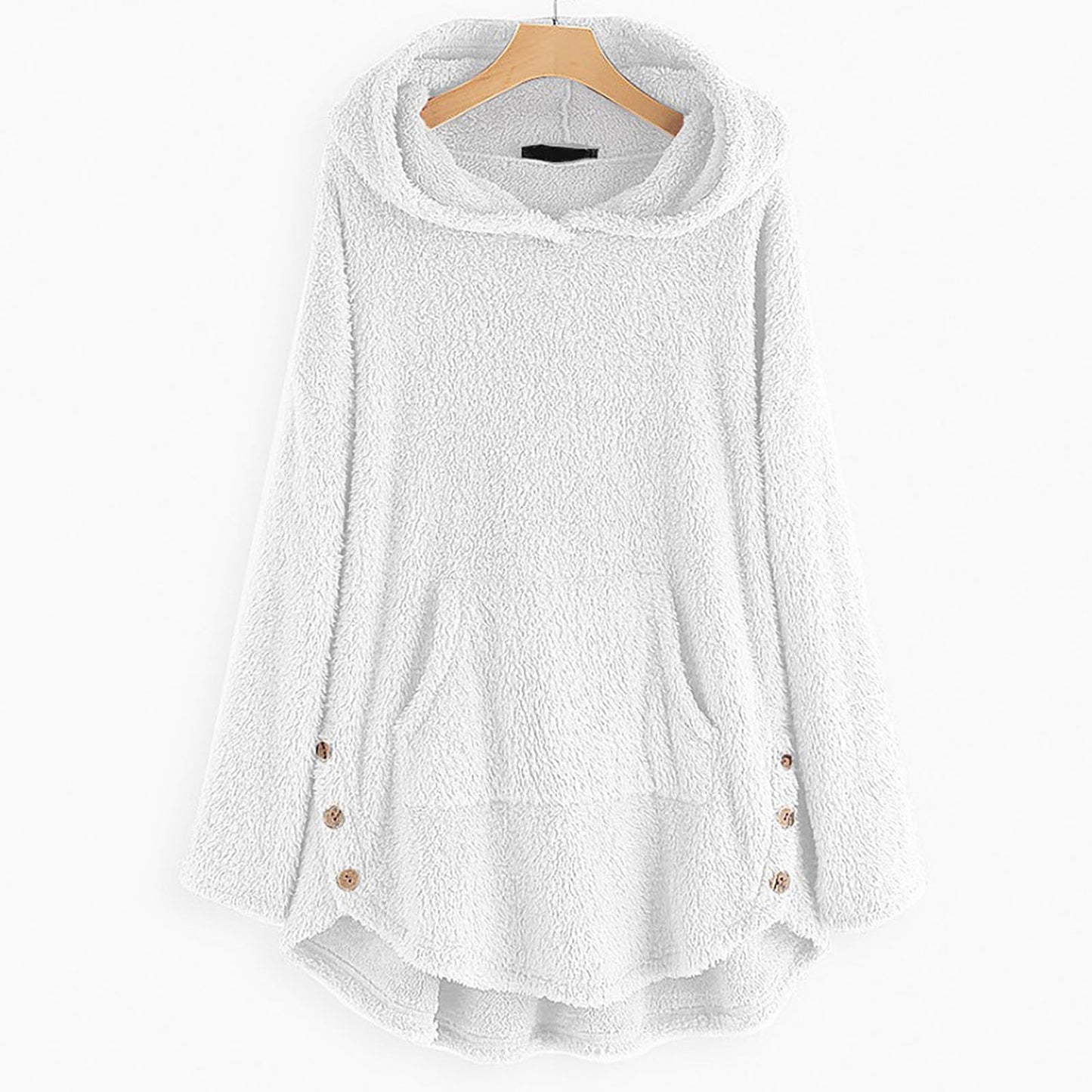 Nadia | Ultrablød og varm plysh-hoodie med afslappet pasform