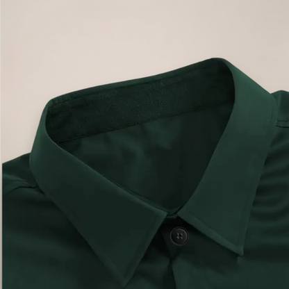 Stilfuld Herre Forårs Slim Fit Skjorte