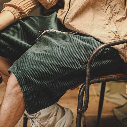 Komfortable Stilfuld Elegant Corduroy Shorts