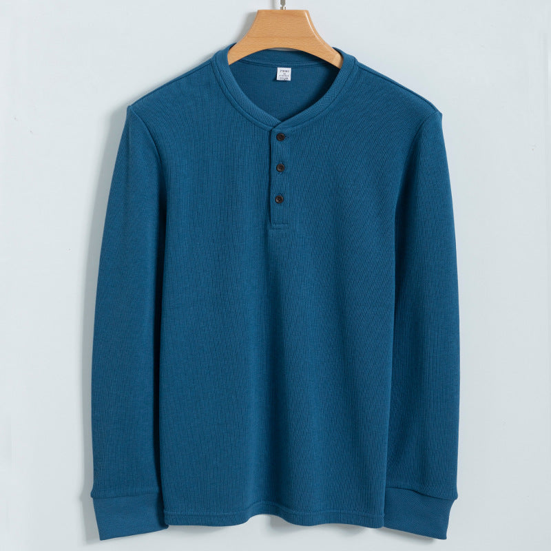 Stilfuld Rib Sweater Til Herrer