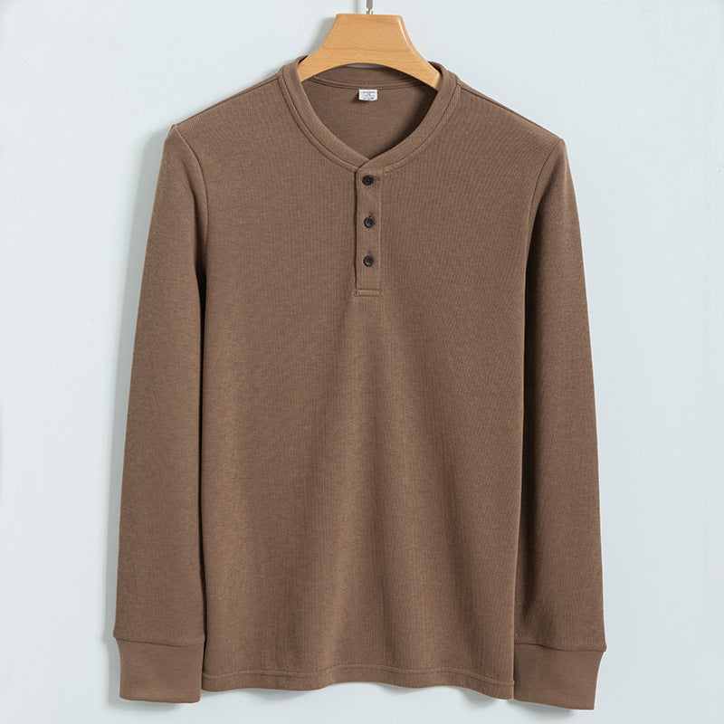Stilfuld Rib Sweater Til Herrer