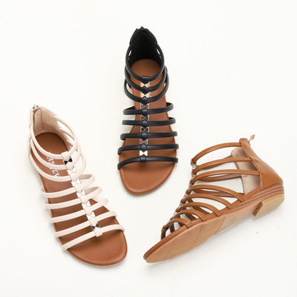 Zoe dekorative sandaler med remme