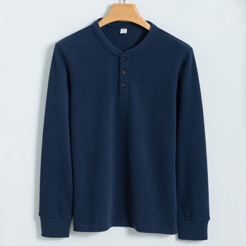 Stilfuld Rib Sweater Til Herrer