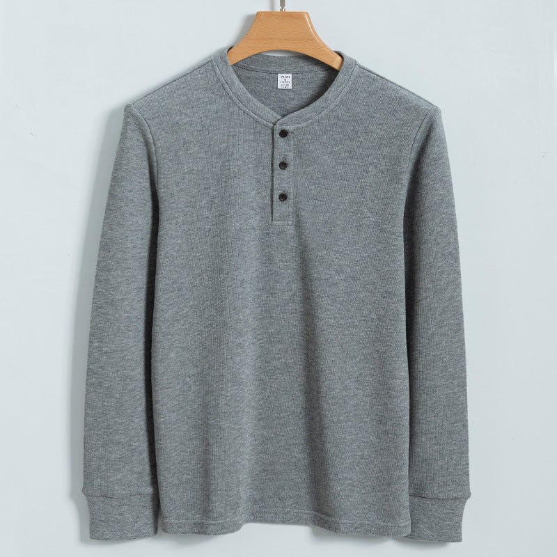 Stilfuld Rib Sweater Til Herrer