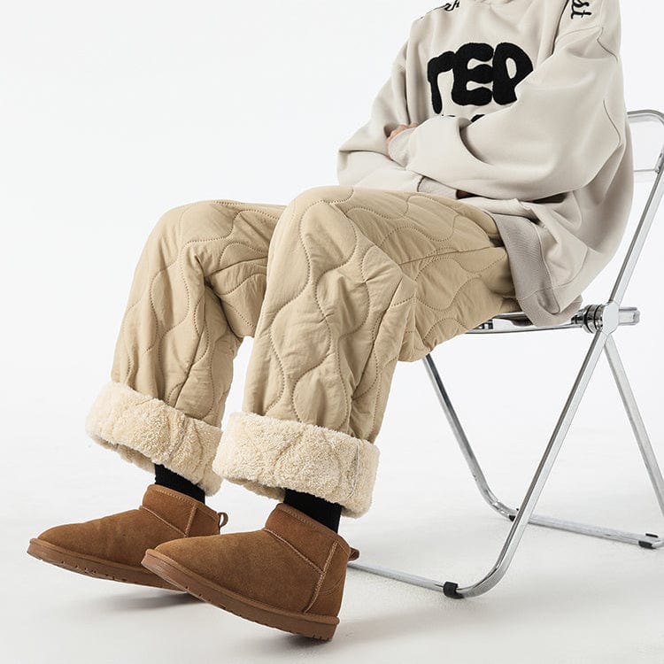 Sigurd | Vinterbukser med quiltet design og fleecefor
