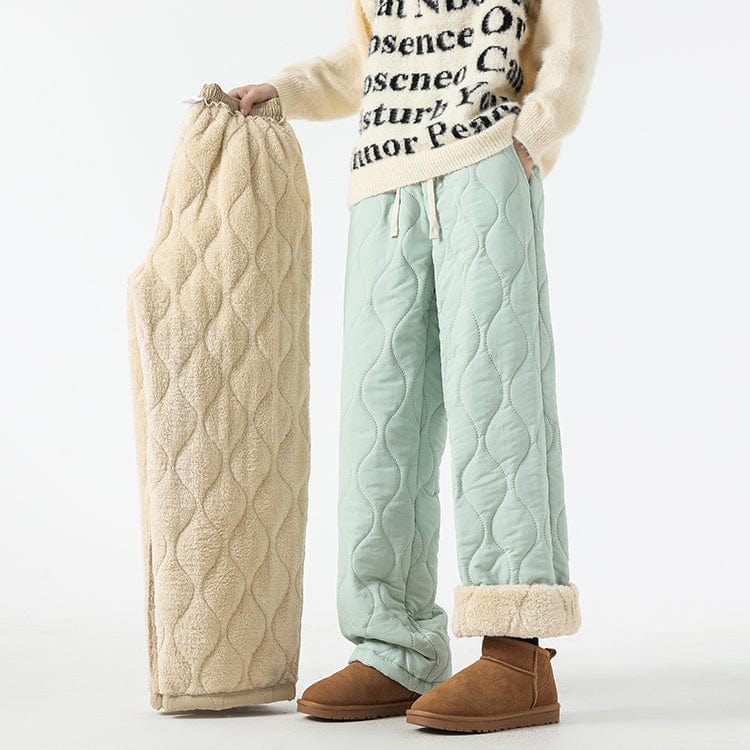 Sigurd | Vinterbukser med quiltet design og fleecefor