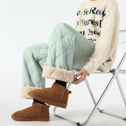 Sigurd | Vinterbukser med quiltet design og fleecefor