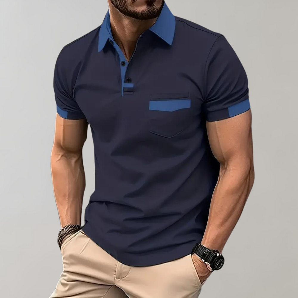 Casual og Elegant Polo med Korte Ærmer