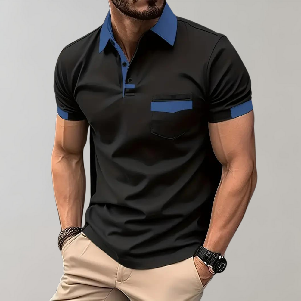 Casual og Elegant Polo med Korte Ærmer