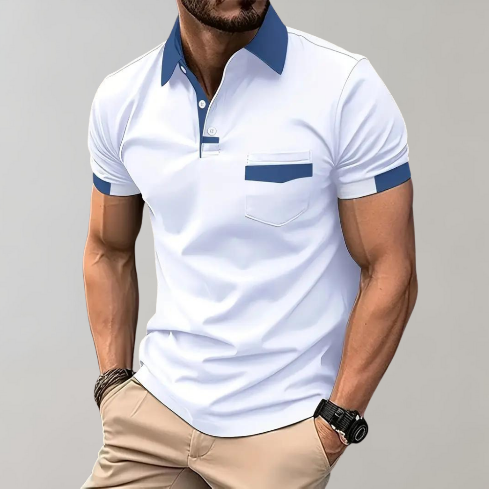 Casual og Elegant Polo med Korte Ærmer