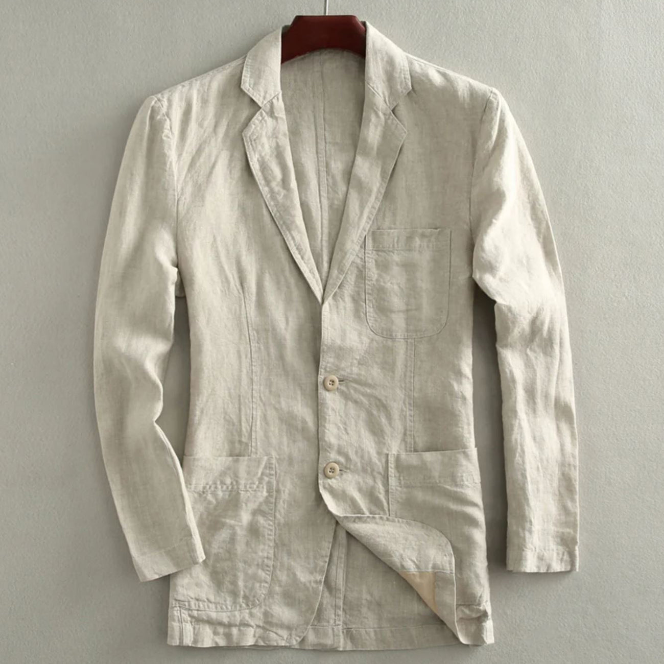 Behagelig Stilfuld Deluxe Linen Jakke