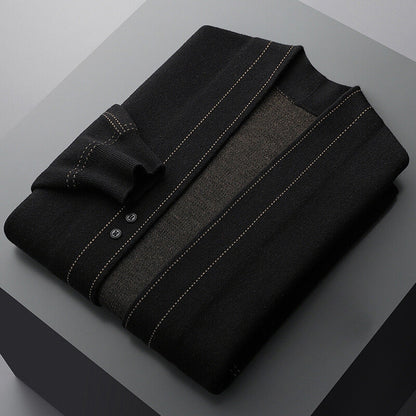 Moderne Behagelig Stilfuld Uldvæver Cardigan