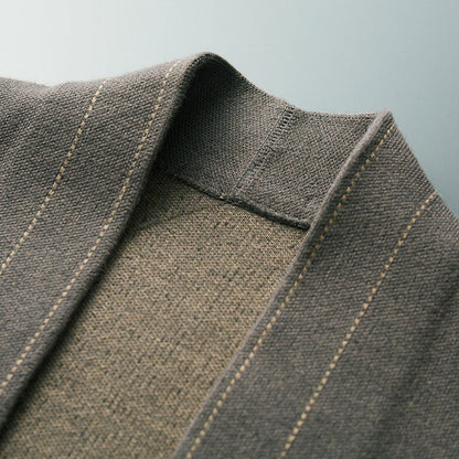 Moderne Behagelig Stilfuld Uldvæver Cardigan
