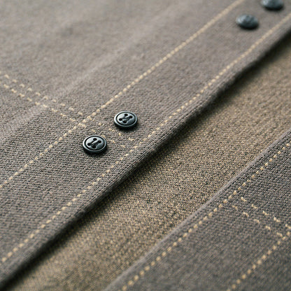 Moderne Behagelig Stilfuld Uldvæver Cardigan