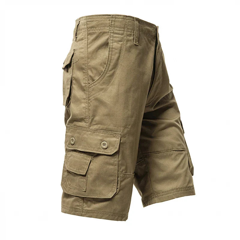 Komfortable Funktionel Afslappet Cargo Knæshorts
