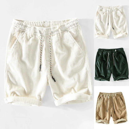 Komfortable Stilfuld Elegant Corduroy Shorts