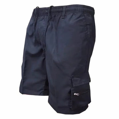 Afslappede Rummelige Herre Cargo Shorts