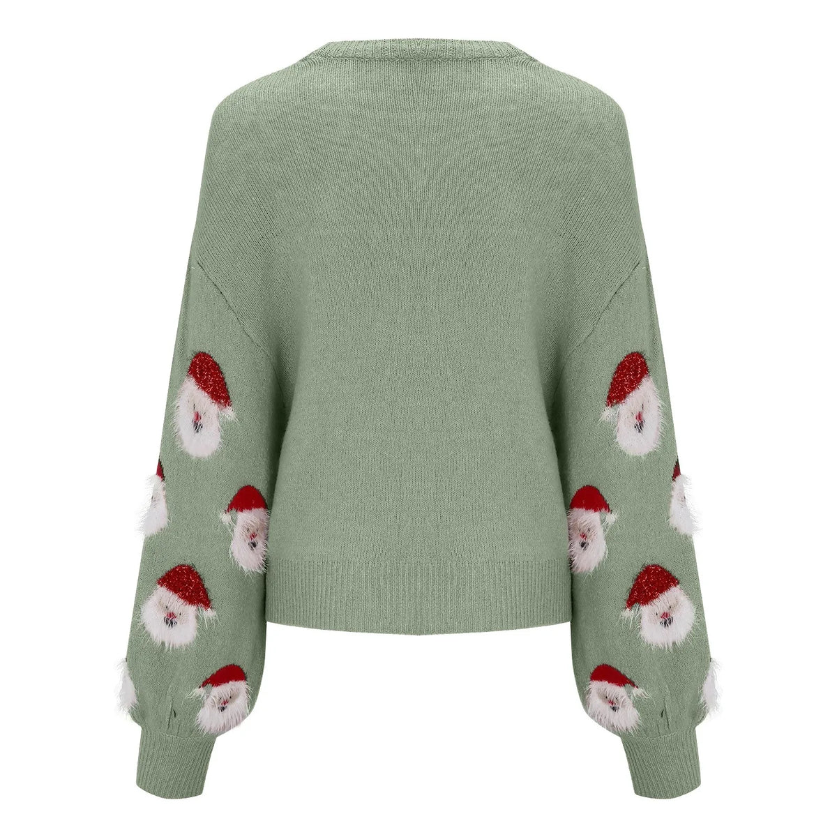 Angel | Julesweater med julemandsmotiv og afslappet pasform