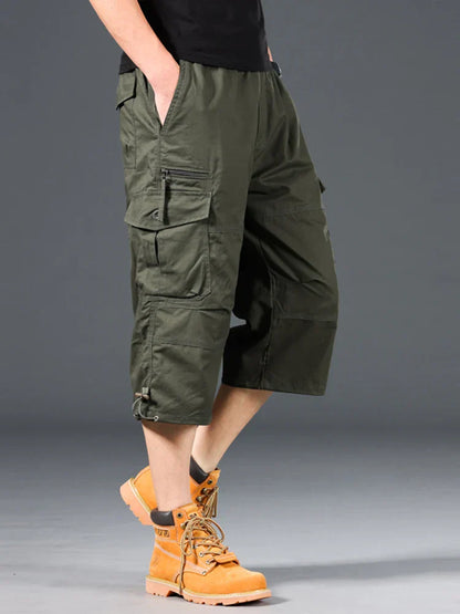 Lette Funktionelle Lange Cargo Shorts