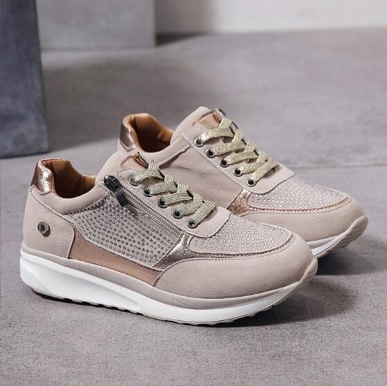 Komfortable Ortopædiske Sneakers med Lynlås