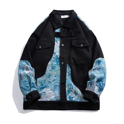 Moderne Stilfuld Urban Streetwear Jakke