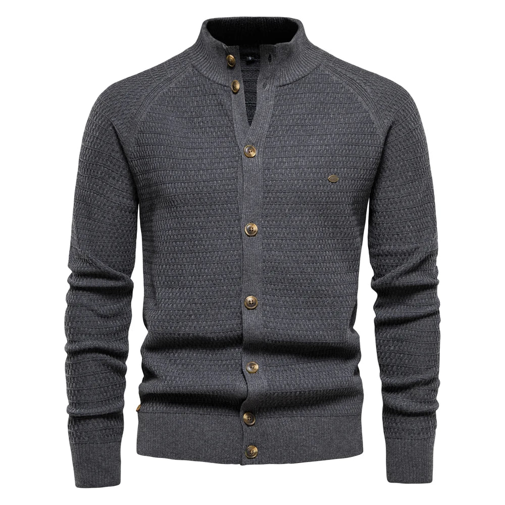 Stilfuld Premium Blød Bomulds Cardigan
