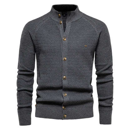 Stilfuld Premium Blød Bomulds Cardigan