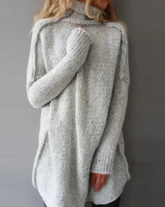 Ruby | Oversized Strikpullover til Lagpåklædning
