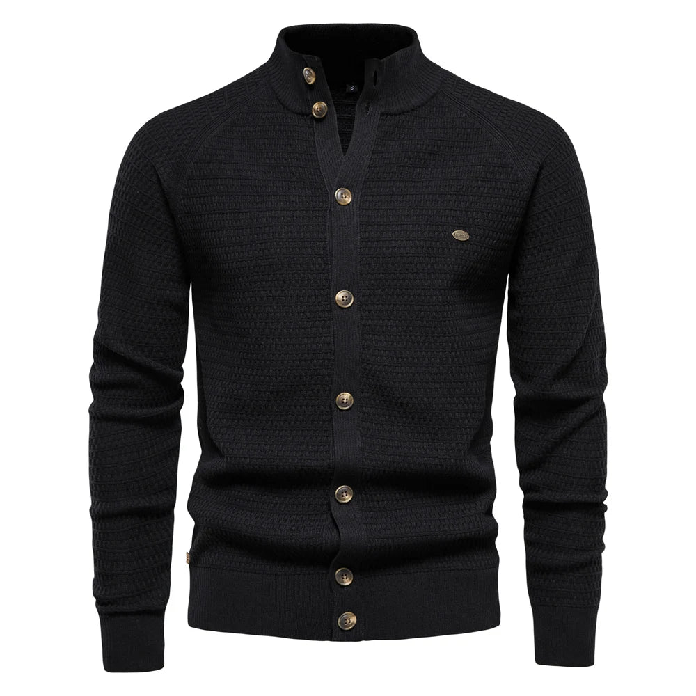Stilfuld Premium Blød Bomulds Cardigan