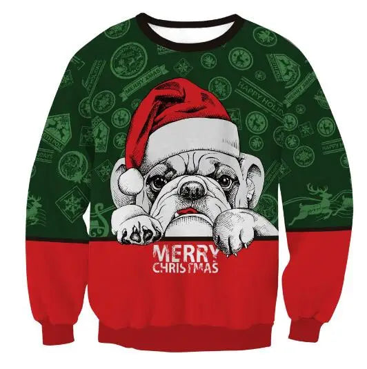 Joseph | Julesweater med sjovt julemotiv og løs pasform