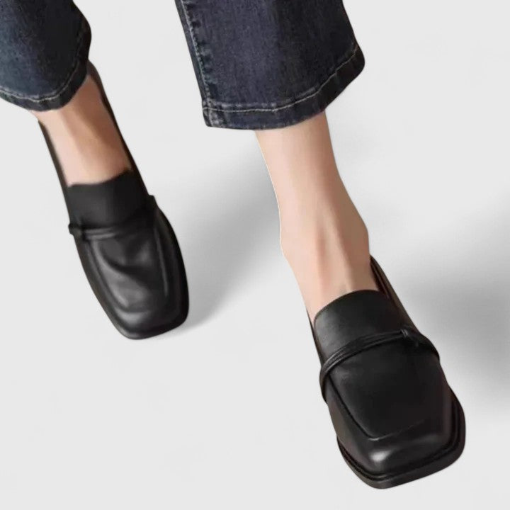 Dame Moderne Klassiske Slip-On Komfortable Loafers
