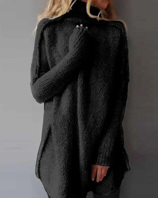 Ruby | Oversized Strikpullover til Lagpåklædning