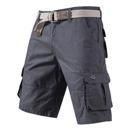 Komfortable Afslappet Praktisk Cargo Knæshorts