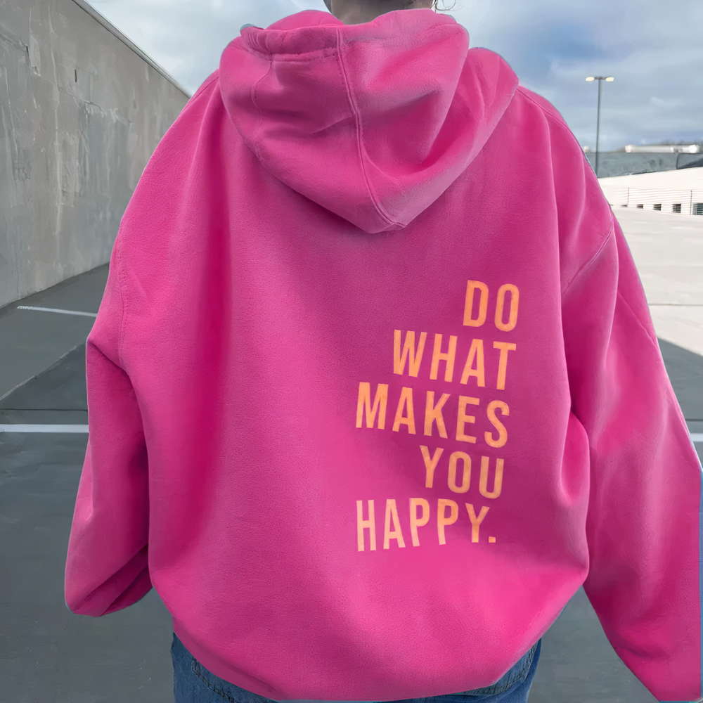 Embla | Oversize hoodie med hætte i blødt stof