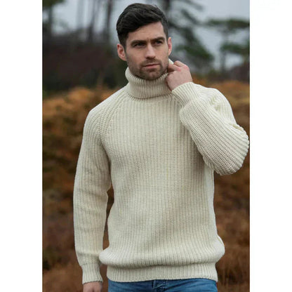 Henrik | Rullekravesweater med komfortabel pasform