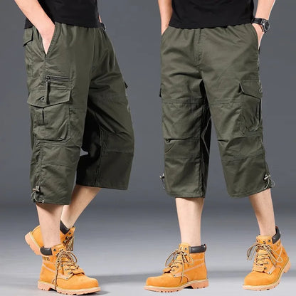 Lette Funktionelle Lange Cargo Shorts