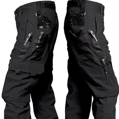Herre Camo Cargo Bukser Med Flere Lommer
